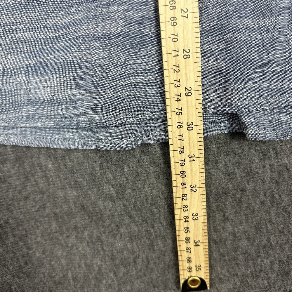 Volcom Shirt Mens Large Modern Fit Short Sleeve Button Up Chest Pocket Casual - Picture 8 of 10